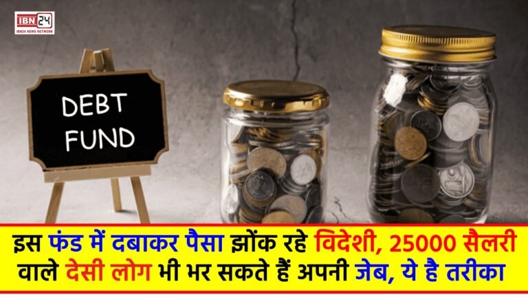 DEBT FUND: इस फंड में दबाकर पैसा झोंक रहे विदेशी, 25000 सैलरी वाले देसी लोग भी भर सकते हैं अपनी जेब, ये है तरीका