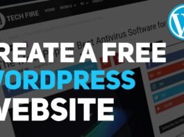 How to Create a free website on WordPress
