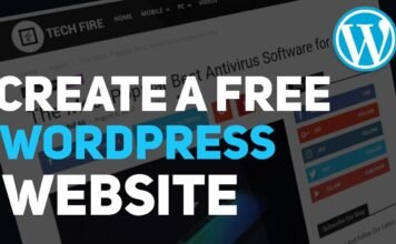 How to Create a free website on WordPress