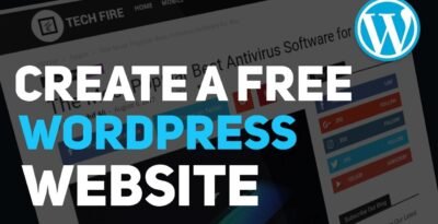 How to Create a free website on WordPress