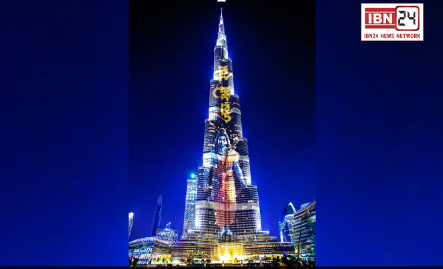 Lord Rams Image On Burj Khalifa