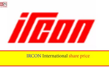 IRCON International share price