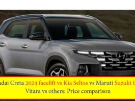 Hyundai Creta 2024 facelift vs Kia Seltos vs Maruti Suzuki Grand Vitara vs others