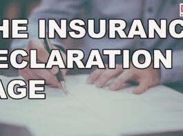 insurance declaration page