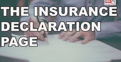 insurance declaration page