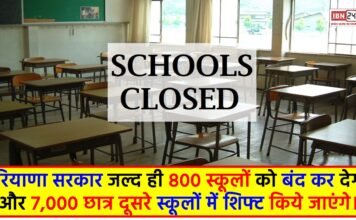Haryana School Closed