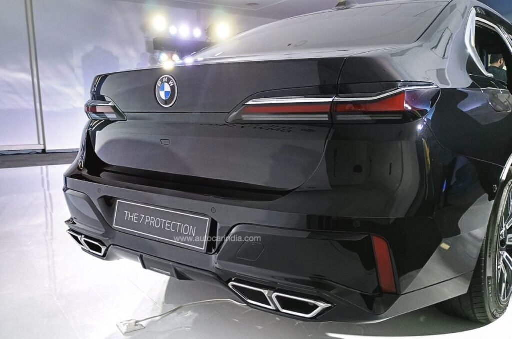 BMW 7 Series Protection Reveal in India