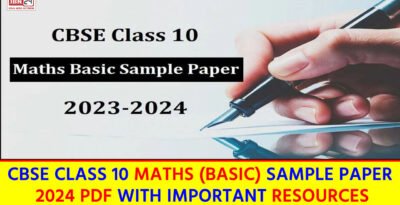 CBSE Class 10 Maths Sample Paper
