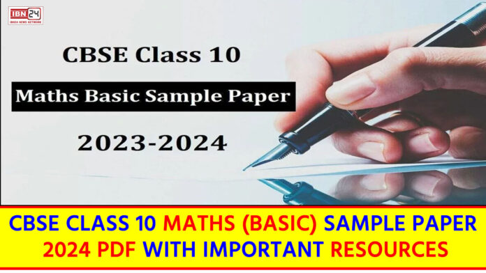 CBSE Class 10 Maths Sample Paper