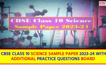 CBSE Class 10 Science Sample Paper