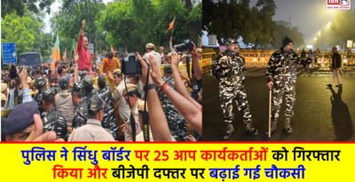Delhi AAP Protest