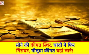 Gold-Silver Price Today