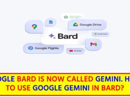 Google Bard is now called Gemini