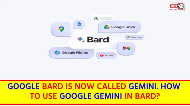 Google Bard is now called Gemini