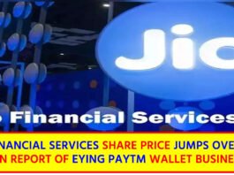 Jio Financial Services share