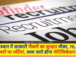 Rajasthan Government jobs 2024