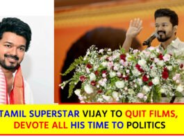 Tamil superstar Vijay to quit films