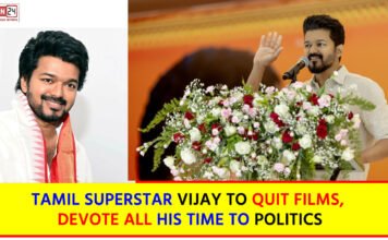 Tamil superstar Vijay to quit films