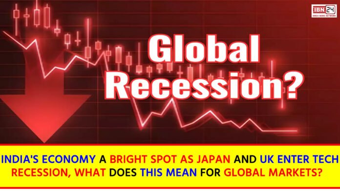 UK and Japan fell into recession