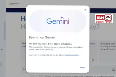 Google Bard is now called Gemini