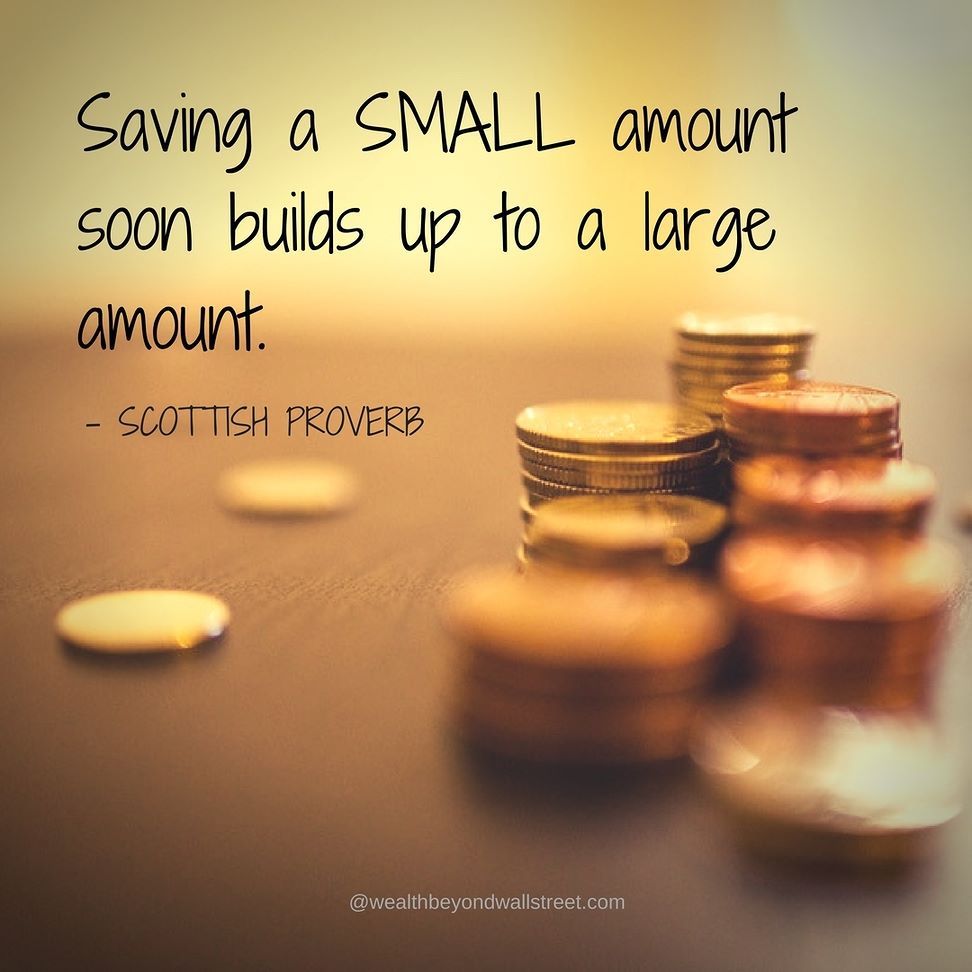 Big profit on small saving