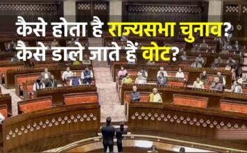 Rajya Sabha Election Voting System