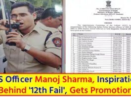 IPS Officer Manoj Sharma