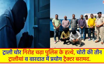 Trolley thief gang caught by police