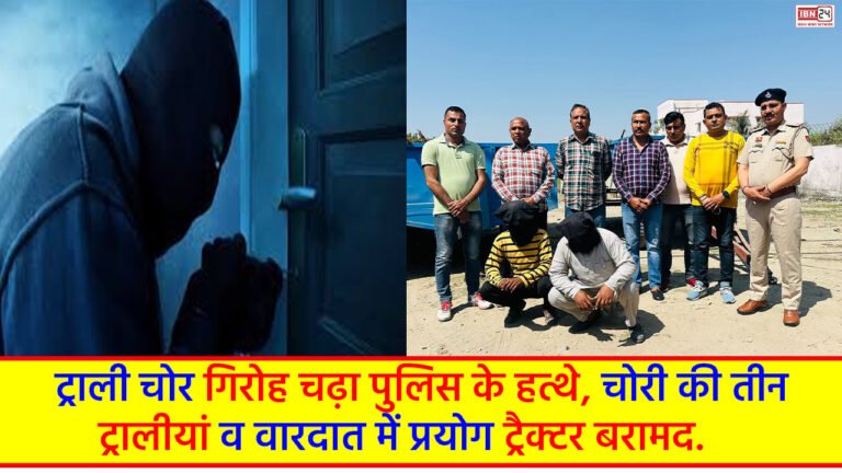 Trolley thief gang caught by police