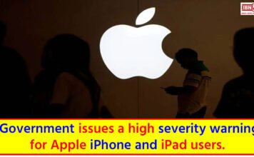 Warning for Apple iPhone