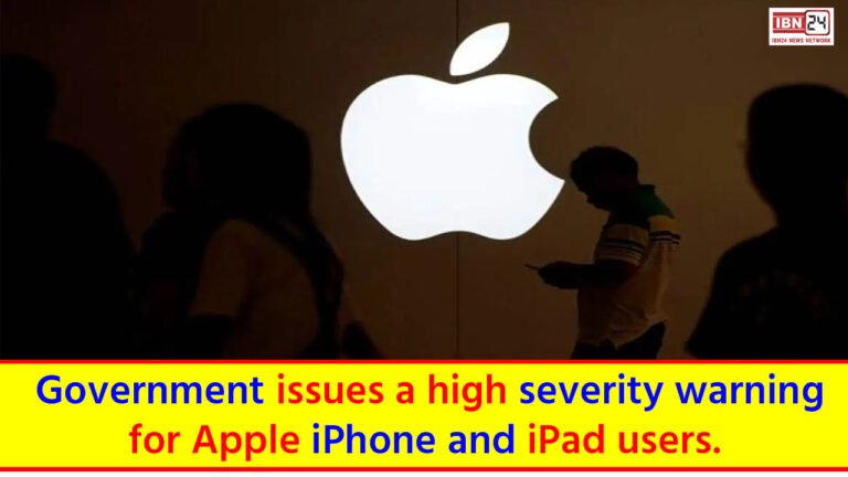 Warning for Apple iPhone