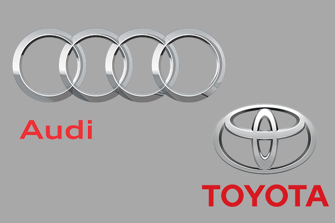 Toyota, Audi & BMW