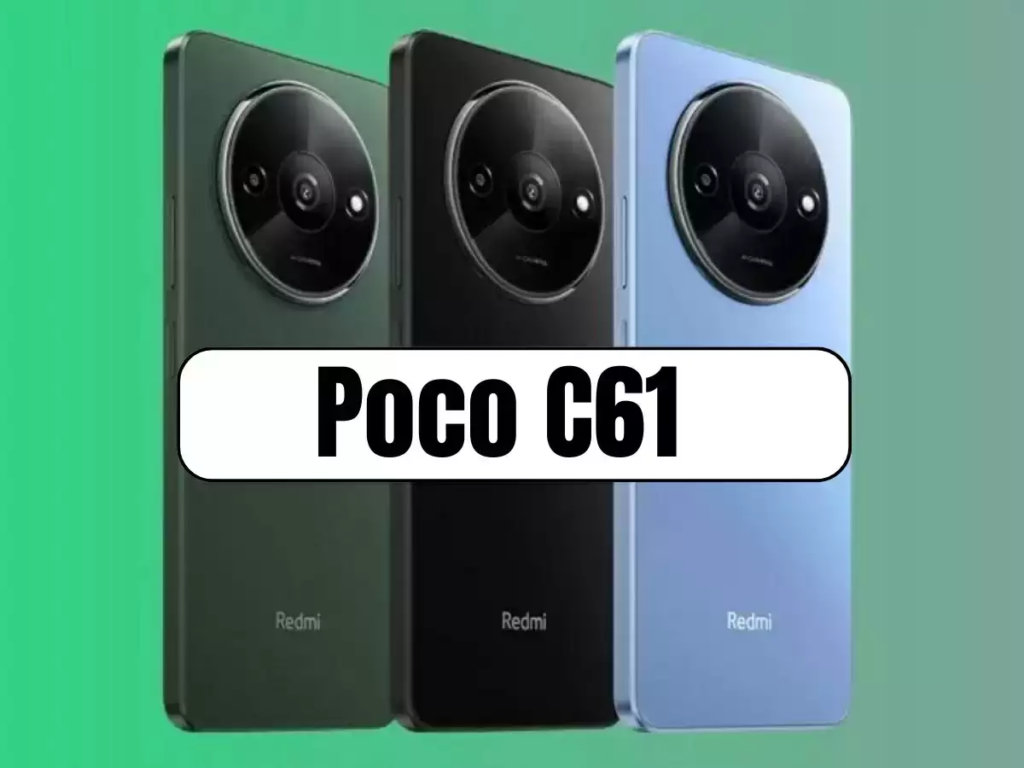 Poco C61 launch