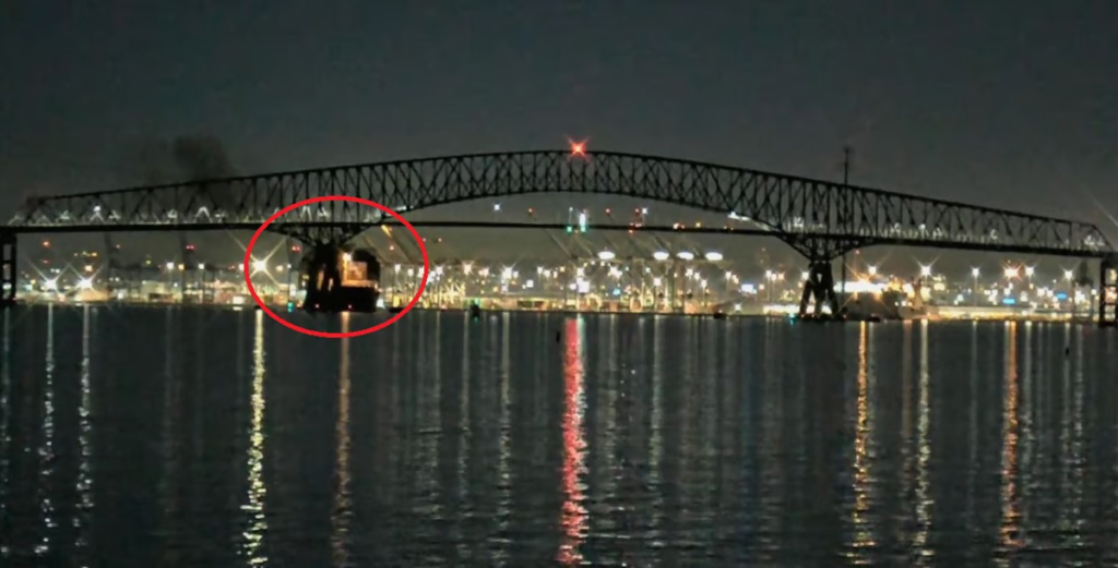 Francis Scott Bridge Collapses