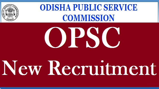 OPSC recruitment 2024