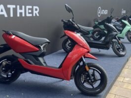 New Launch Ather 450X Electric Scooter