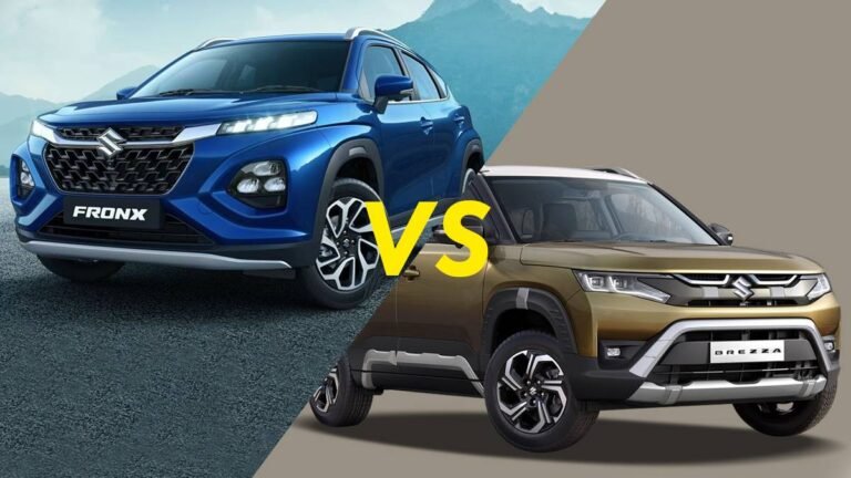 Toyota Urban Cruiser Taisor vs Maruti Suzuki Fronx