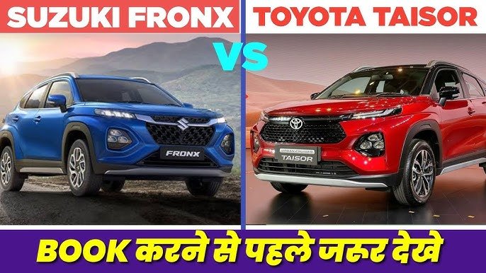 Toyota Urban Cruiser Taisor vs Maruti Suzuki Fronx