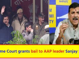 Sanjay Singh’s bail
