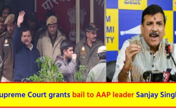 Sanjay Singh’s bail
