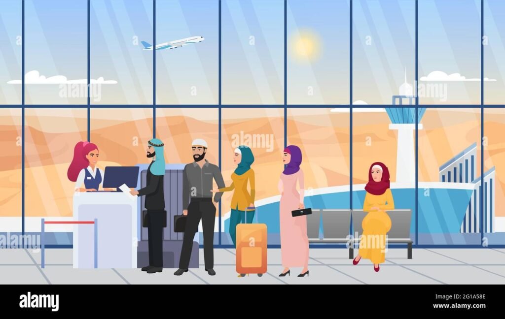 Misbehave with Immigration Lady Officer in Airport
