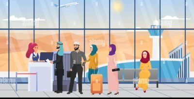 Misbehave with Immigration Lady Officer in Airport
