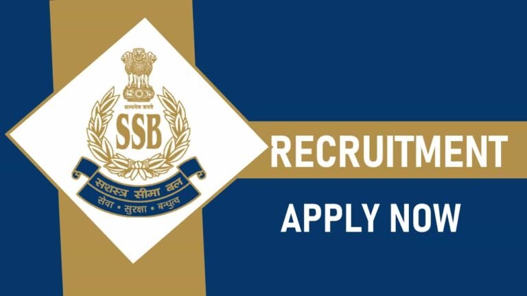 Sarkari Naukri SSB Recruitment 2024