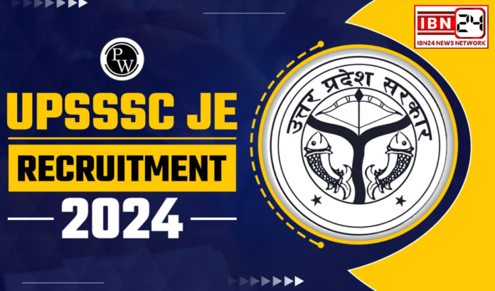 UPSSSC JE Recruitment UPSSSC JE Recruitment