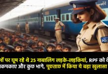 Minor: स्टेशनों पर घूम रहे थे 25 नाबालिग लड़के-लड़कियां, RPF को देख सकपकाए और कुछ भागे, पूछताछ में किया ये बड़ा खुलासा Minor