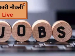 Government job Opportunity For 12th Pass