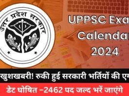 UPSSSC Exam 2024-25 Schedule Out