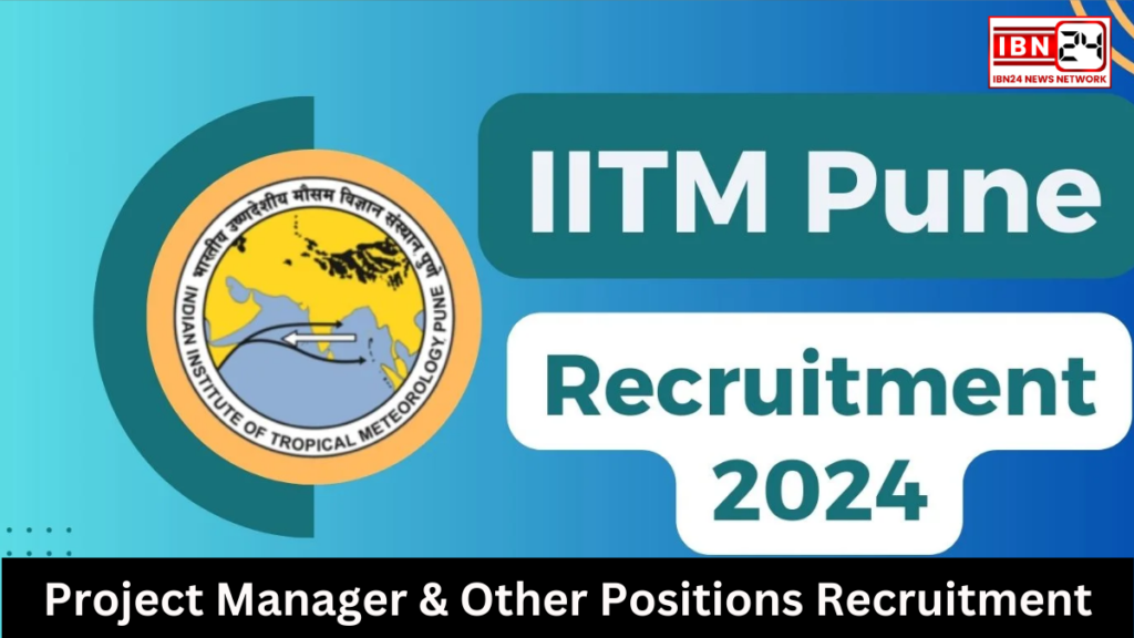 IITM Hiring for Project Manager And Other Roles