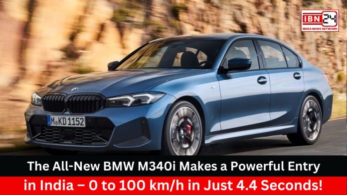 The All-New BMW M340i Makes a Powerful Entry in India