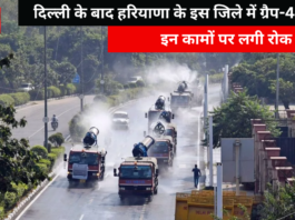 GRAP-4 Implemented in This District of Haryana